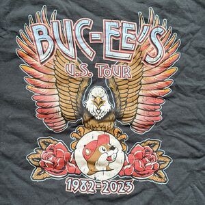 Bucees Shirt Adult 2X US Tour Concert Retro Rap Tee